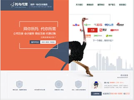商業(yè)行業(yè)彩色模板網(wǎng)站