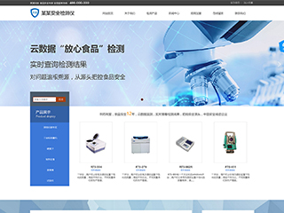 儀器、儀表行業(yè)彩色模板網(wǎng)站