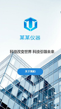 儀器、儀表行業手機模板網站