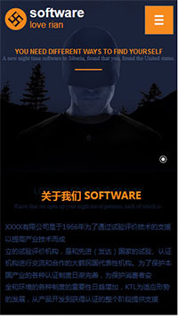  IT科技、軟件行業手機模板網站