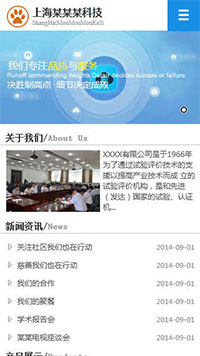  IT科技、軟件行業(yè)手機(jī)模板網(wǎng)站