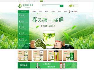 網(wǎng)店行業(yè)彩色模板網(wǎng)站