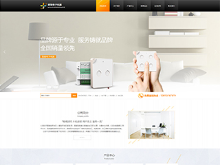 電子、電氣行業彩色模板網站